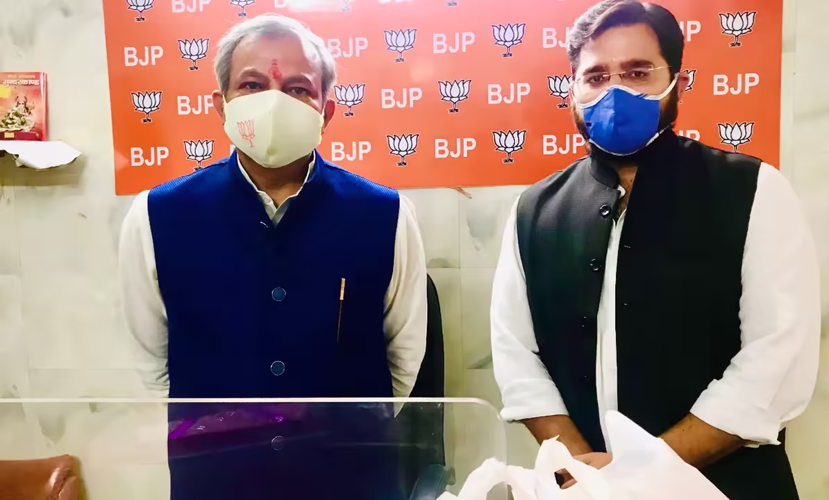 With Delhi BJP State President Hon. Sh Adesh Gupta Ji
