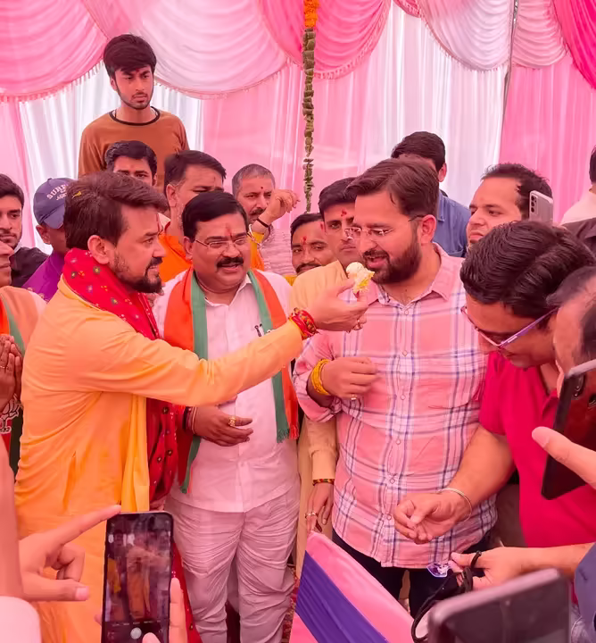 Birthday Celebration Of Hon Minister Sh. Anurag Thakur Ji