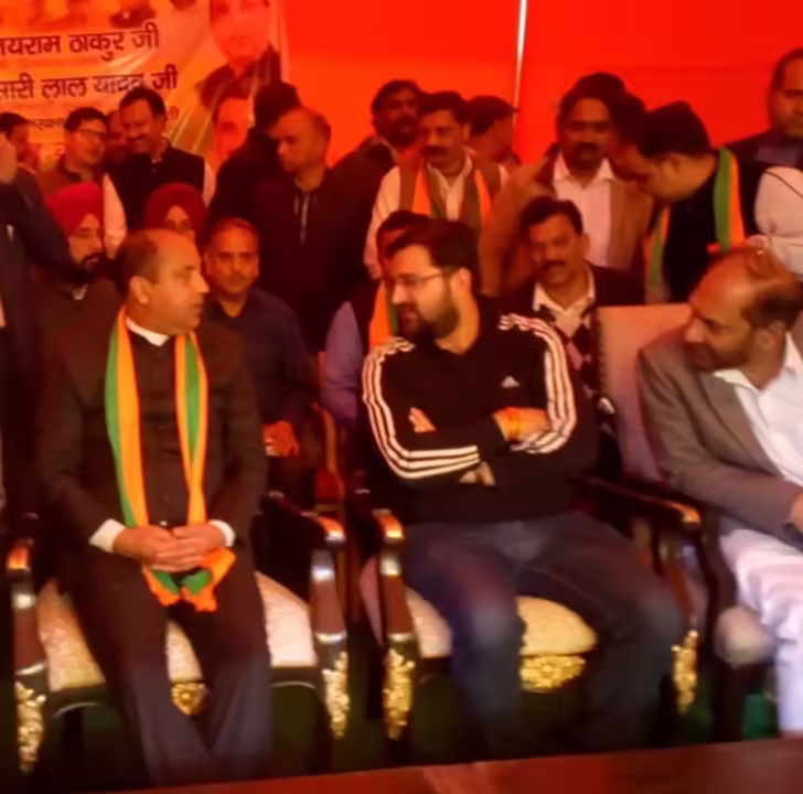With HOn. CM Himachal Pradesh Sh. Jairam Thakur