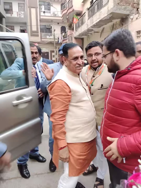With Hon. CM Gujrat Sh Vijay Rupani Ji